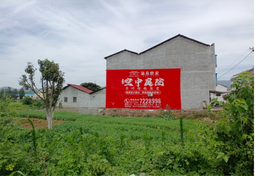 从江做墙体广告的意义